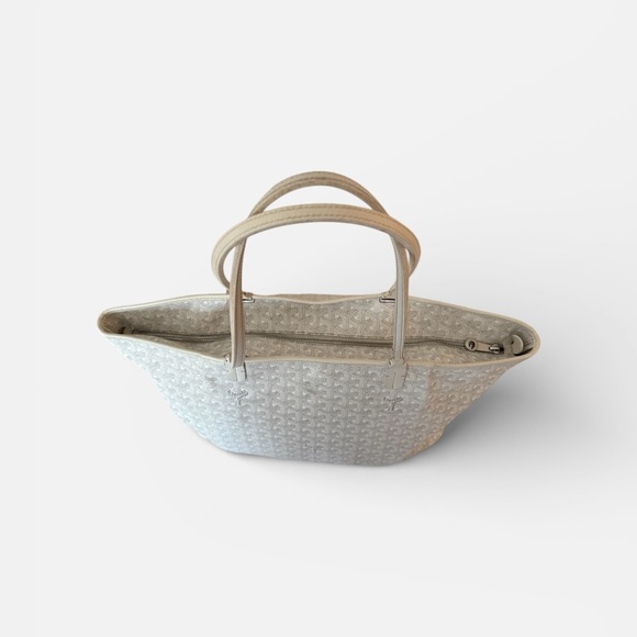 Goyard Goyardine White Saint Louis PM Tote bag - Picture 2 of 5